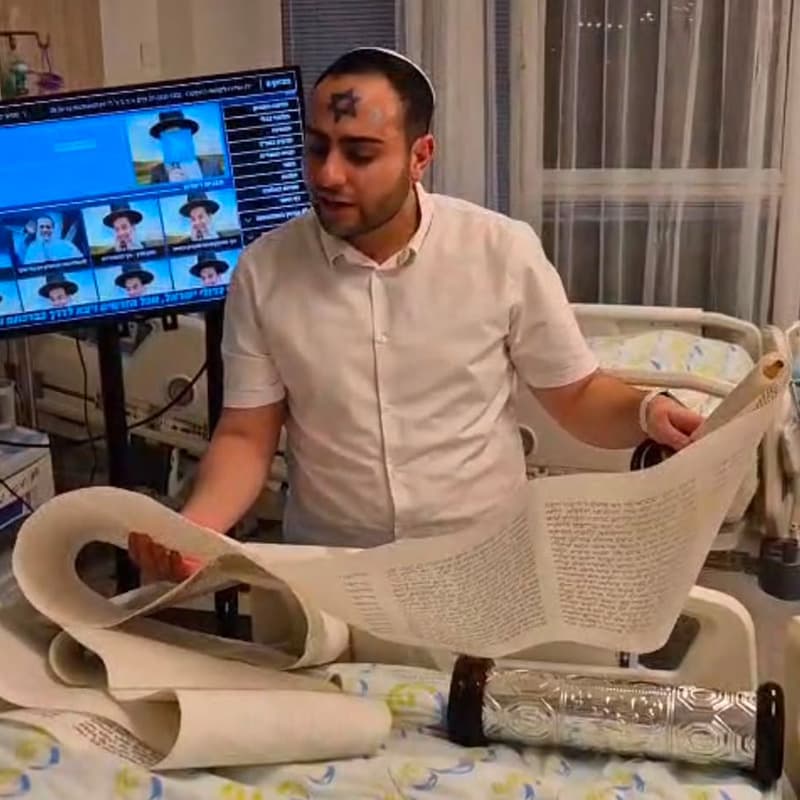פורים בבתי החולים